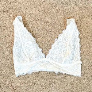 White Lace Bralette